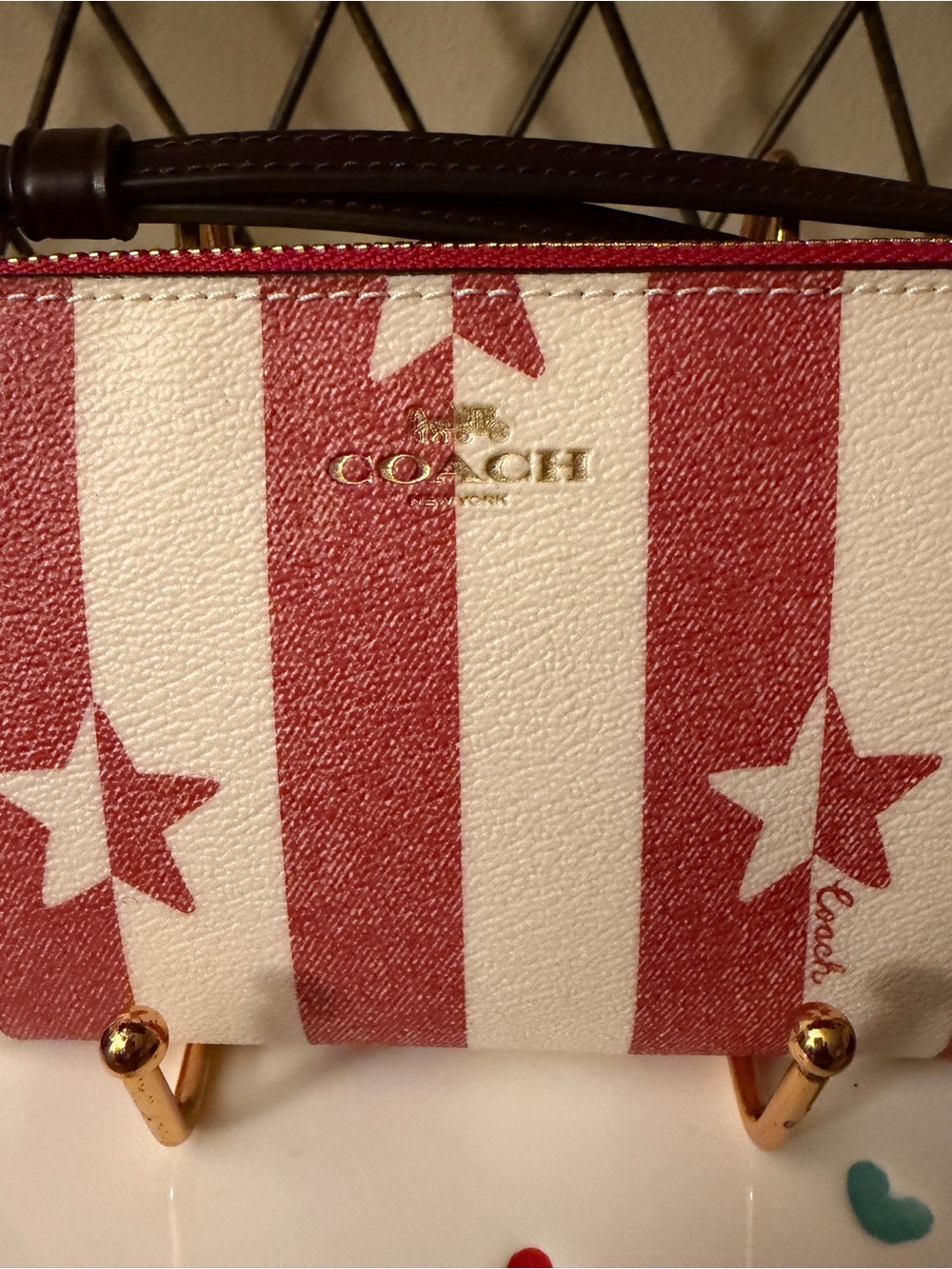 Coach Stars & Stripes Wristlet Nwot (bundle) - Picture 9 of 10